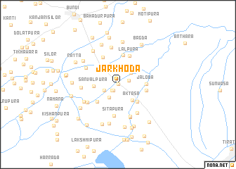 map of Jarkhoda