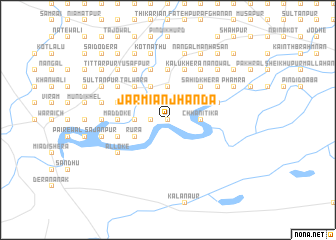 map of Jarmiān Jhanda