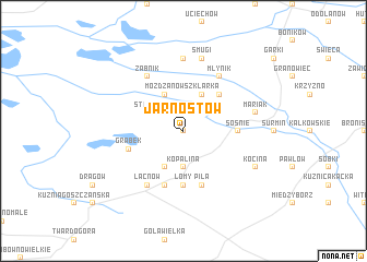 map of Jarnostów