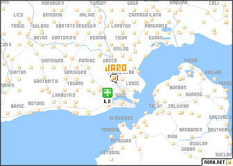 map of Jaro