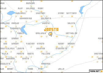 map of Järsta