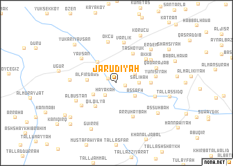 map of Jārūdīyah