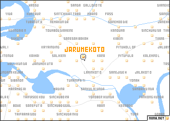 map of Jarume Koto