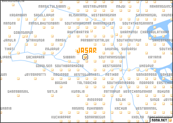 map of Jasār