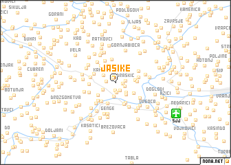 map of Jasike