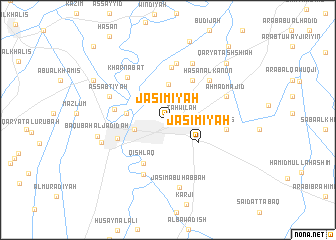 map of Jāsimīyah