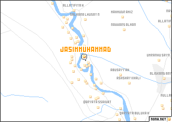 map of Jāsim Muḩammad