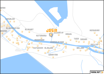 map of Jāsim