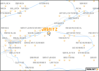 map of Jasnitz