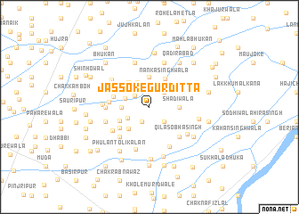 map of Jassoke Gurditta