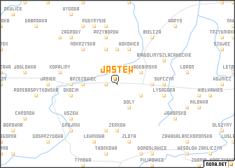 map of Jastew