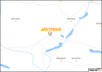 map of Jastrowie