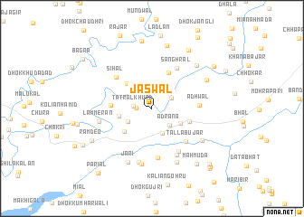 map of Jaswāl