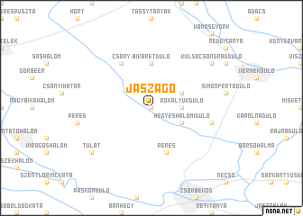 map of Jászágó