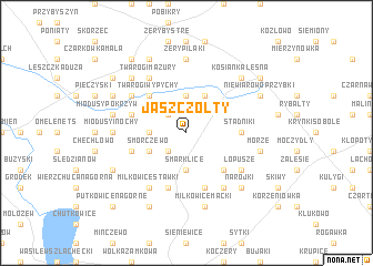 map of Jaszczołty