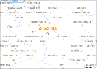 map of Jászfalu