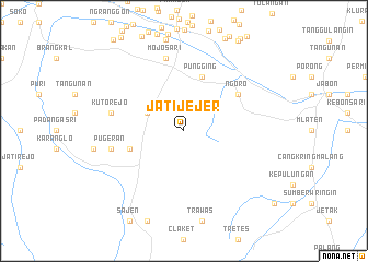 map of Jatijejer