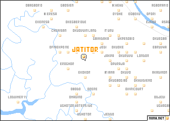 map of Jatitor