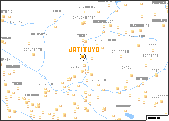 map of Jatituyo