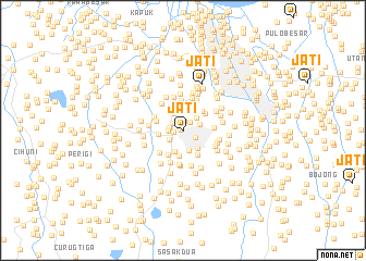 map of Jati