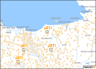 map of Jati