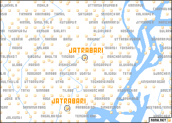 map of Jatrabari