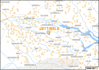 map of Jatti Bāla