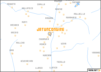map of Jatuncondire