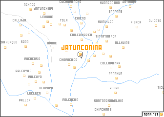 map of Jatun Coñina