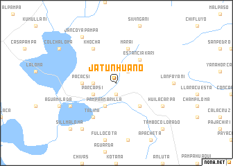 map of Jatun Huano