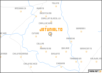 map of Jatuni Alto