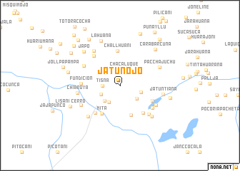 map of Jatun Ojo