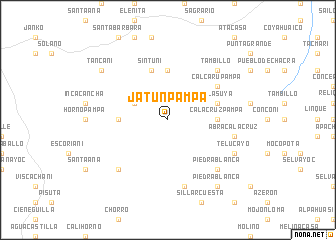 map of Jatunpampa