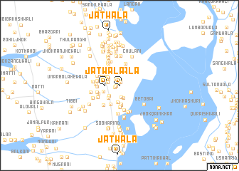 map of Jatwāla