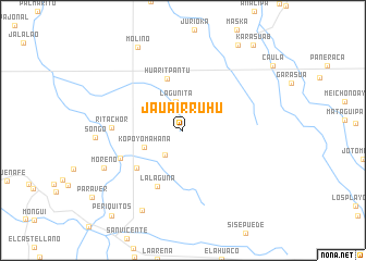 map of Jauairruhu