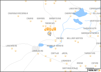 map of Jauja