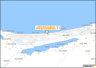 map of Jaundubulti