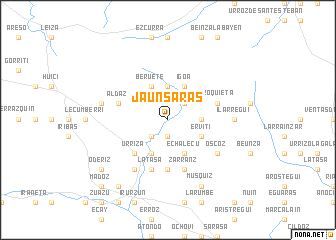 map of Jaunsaras