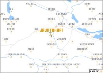 map of Jauntokari