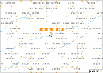 map of Jauro Alhaji