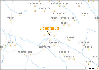map of Jauro Awa