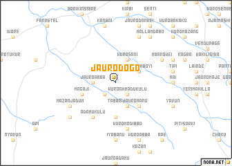 map of Jauro Dogo