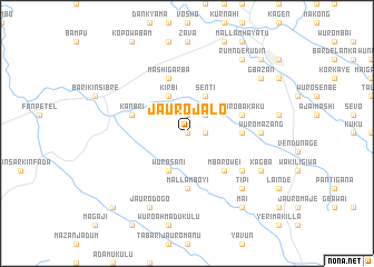 map of Jauro Jalo