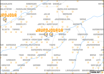 map of Jauro Joda