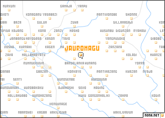 map of Jauro Magu