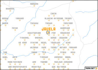 map of Javela