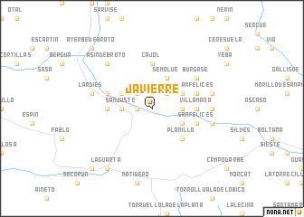map of Javierre