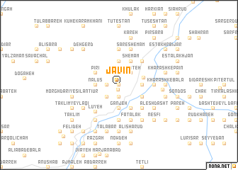 map of Javīn