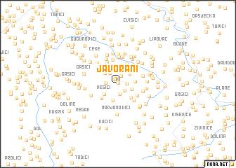 map of Javorani