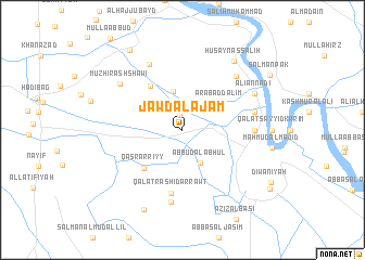 map of Jawd al ‘Ajam